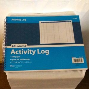 Adams Activity Log S1185